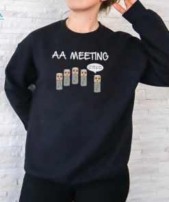 Aa Meeting My Name Is John And I’m A Battery Shirt