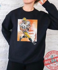 Aaron Rodgers Scrambles 12 Green Bay Packers graphic shirt
