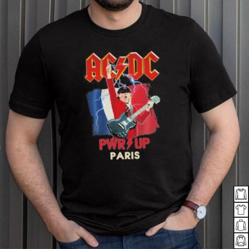 Ac Dc Pwr Up Paris Tour 2024 Shirt