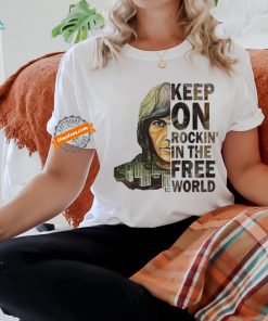 Acdc Neil Young Keep On Rockin’ In The Free World Rock Shirt