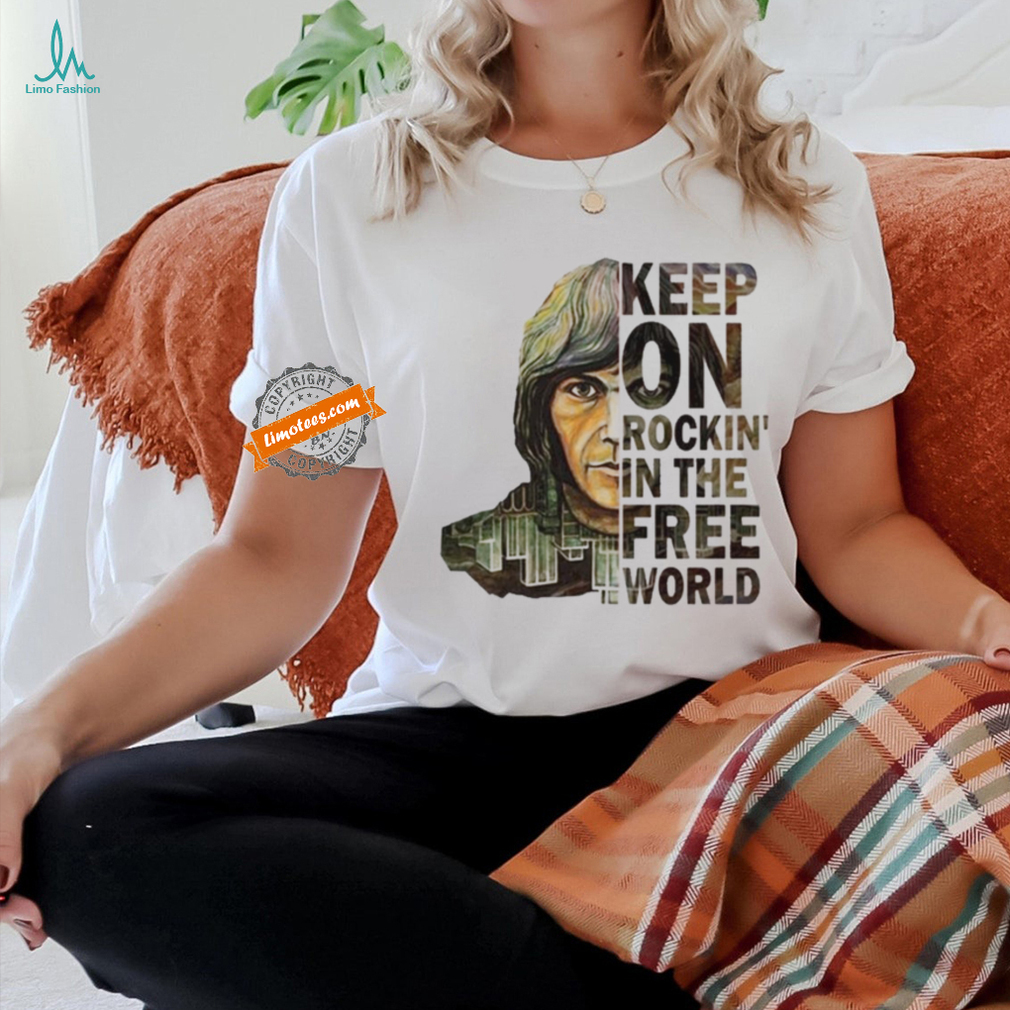 Acdc Neil Young Keep On Rockin’ In The Free World Rock Shirt Acdc Neil Young Keep On Rockin’ In The Free World Rock Shirt