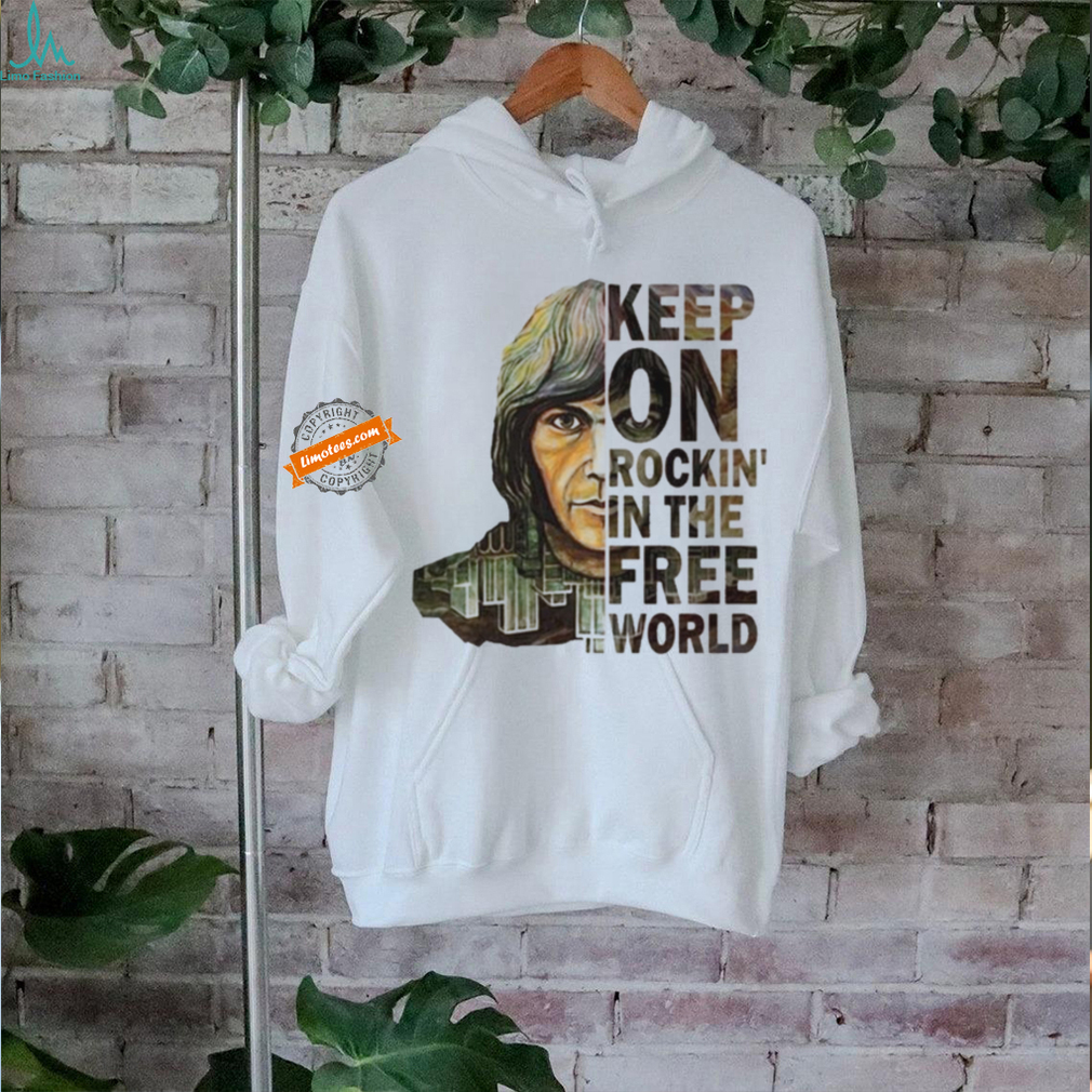Acdc Neil Young Keep On Rockin’ In The Free World Rock Shirt Acdc Neil Young Keep On Rockin’ In The Free World Rock Shirt