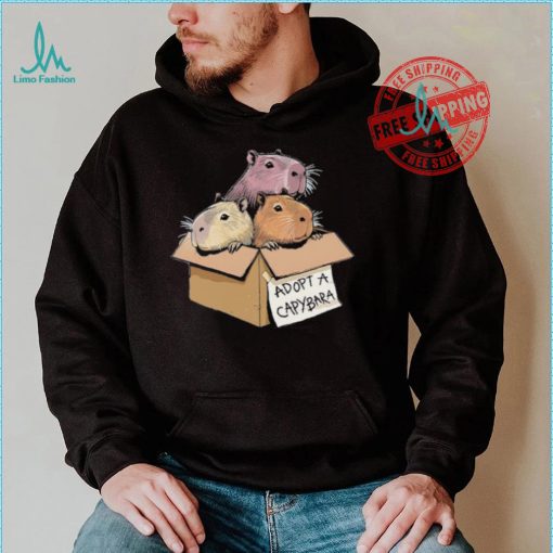 Adopt a capybara shirt
