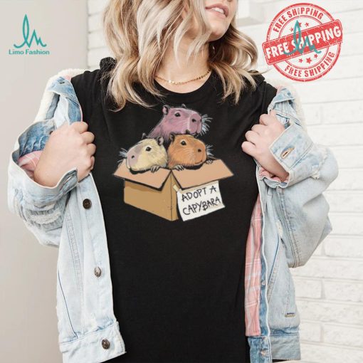 Adopt a capybara shirt