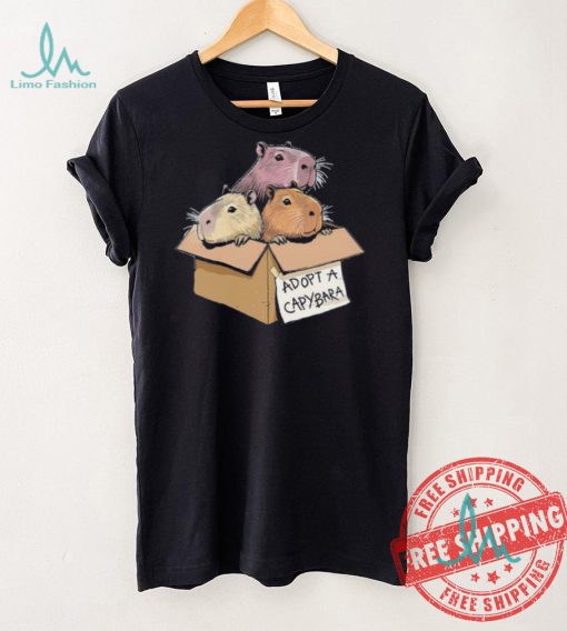 Adopt a capybara shirt