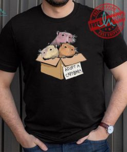 Adopt a capybara shirt