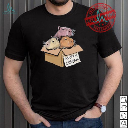 Adopt a capybara shirt