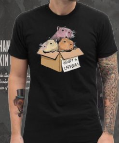 Adopt a capybara shirt