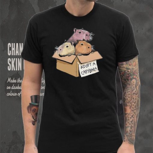 Adopt a capybara shirt