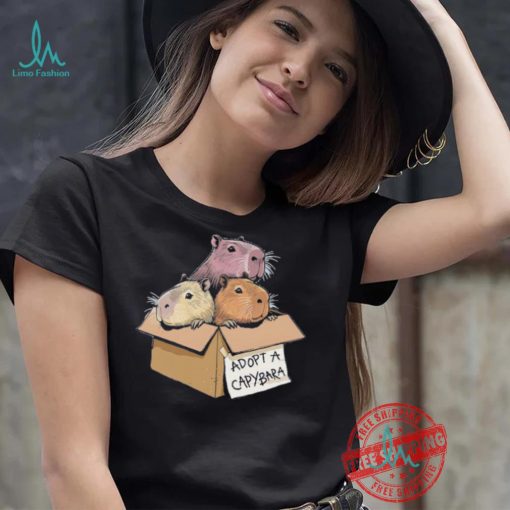 Adopt a capybara shirt