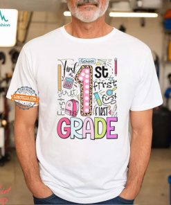 Adorable First Grade Shirt for Girl Back to School Shirt