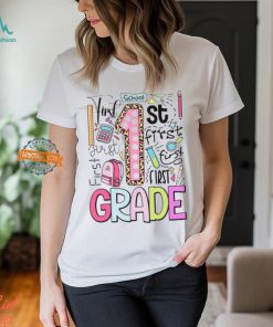 Adorable First Grade Shirt for Girl Back to School Shirt