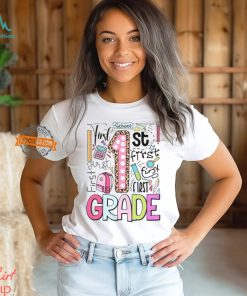 Adorable First Grade Shirt for Girl Back to School Shirt