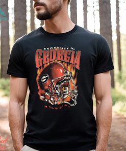 Adult Gildan Brand University Georgia Bulldogs Long Sleeve Graphic T Shirt