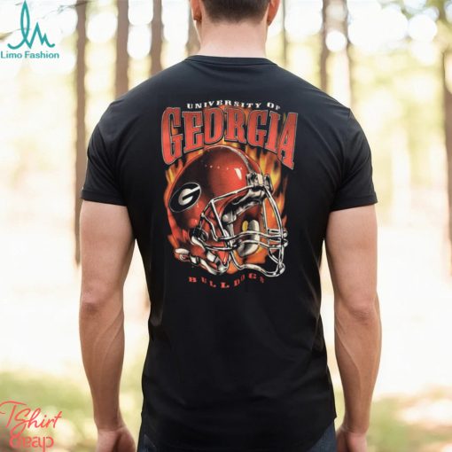 Adult Gildan Brand University Georgia Bulldogs Long Sleeve Graphic T Shirt