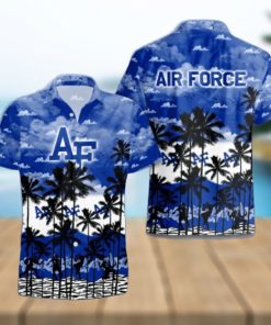 Air Force Falcons Palms Tree Hawaiian Shirt