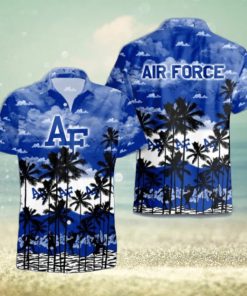 Air Force Falcons Palms Tree Hawaiian Shirt