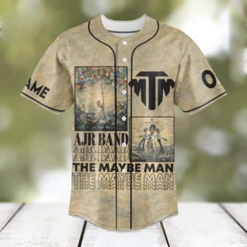 Ajr Band The May Be Man Custom Baseball Jersey