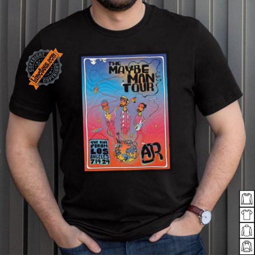 Ajr Brothers July 14 2024 The Kia Forum Los Angeles Poster Shirt