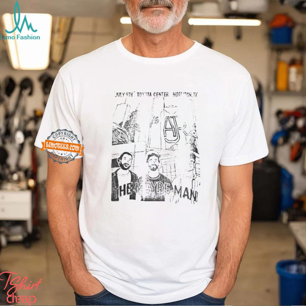 Ajr July 9, 2024 Houston, Tx Show Shirt Ajr July 9, 2024 Houston, Tx Show Shirt