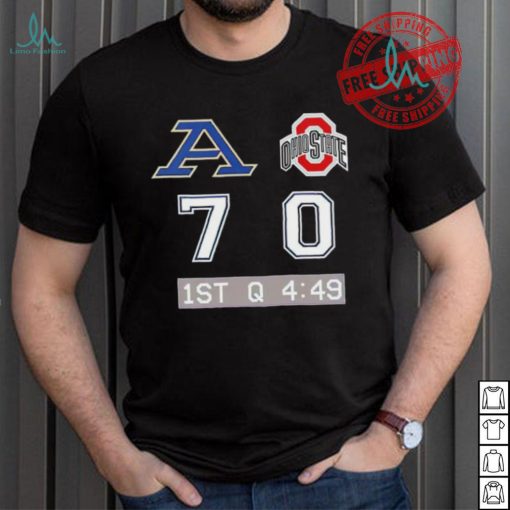 Akron Zips vs Ohio State Buckeyes 7 0 shirt