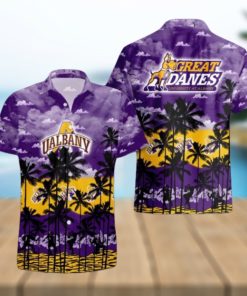 Albany Great Danes Palms Tree Hawaiian Shirt