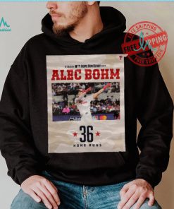 Alec Bohm Philadelphia Phillies 36 Mlb All Star Home Run Derby 2024 shirt