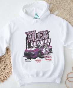 Alex Bowman Checkered Flag Sports White 2024 Grant Park 165 Race Winner T Shirt