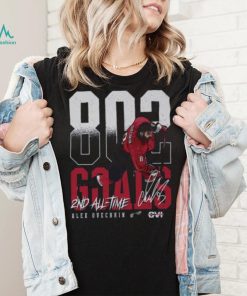 Alex Ovechkin Washington 2nd All Time Goals T Shirt