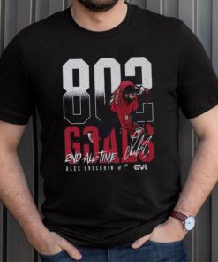 Alex Ovechkin Washington 2nd All Time Goals T Shirt