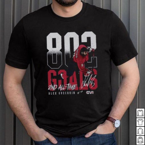 Alex Ovechkin Washington 2nd All Time Goals T Shirt