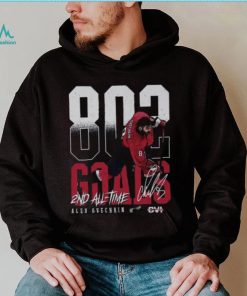 Alex Ovechkin Washington 2nd All Time Goals T Shirt