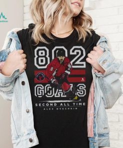 Alex Ovechkin Washington 802 Goals T Shirt
