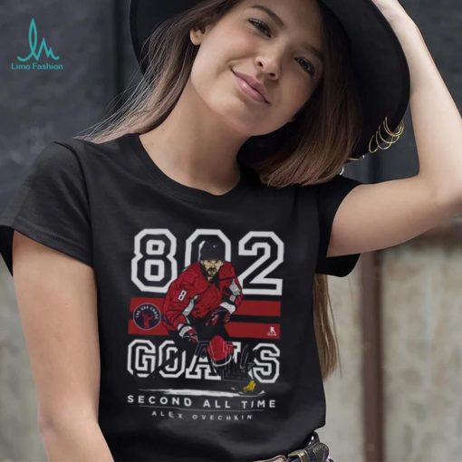 Alex Ovechkin Washington 802 Goals T Shirt
