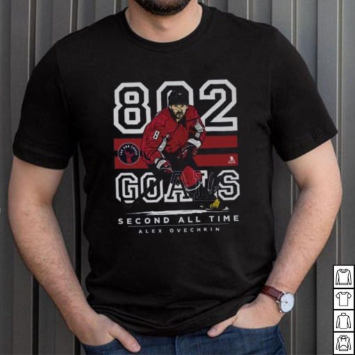 Alex Ovechkin Washington 802 Goals T Shirt
