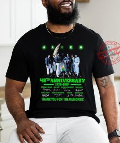 Alien 45th Anniversary 1979 – 2024 Thank You For The Memories T shirt
