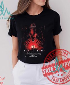 Alien Romulus Poster Releasing In Theaters On August 16th 2024 Unisex T Shirt