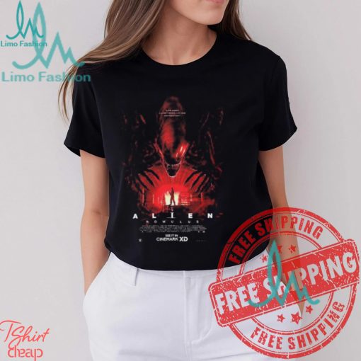 Alien Romulus Poster Releasing In Theaters On August 16th 2024 Unisex T Shirt