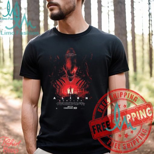 Alien Romulus Poster Releasing In Theaters On August 16th 2024 Unisex T Shirt