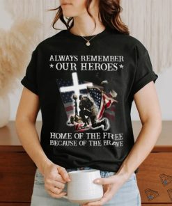 Always Remember Our Heroes RIP American Tshirt