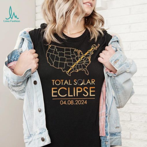 America Eclipse Tour Us Route Tee 2024 shirt