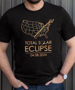 America Eclipse Tour Us Route Tee 2024 shirt