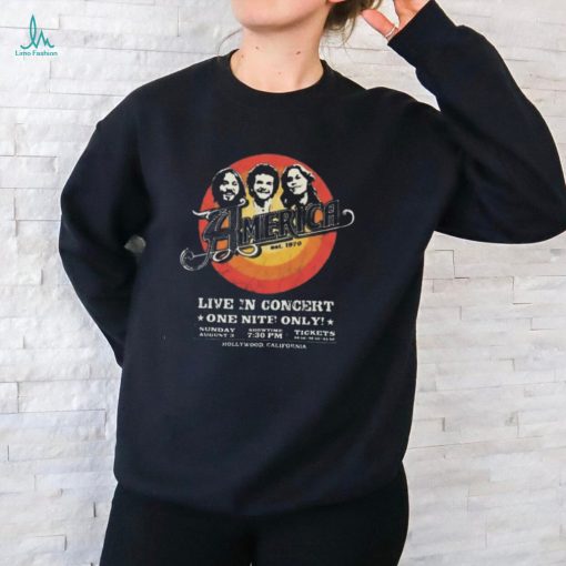 America Live In Concert Shirt