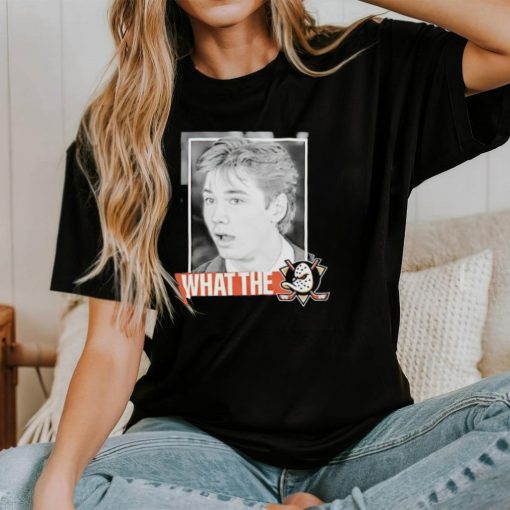 Anaheim Ducks Beckett Sennecke what the duck shirt