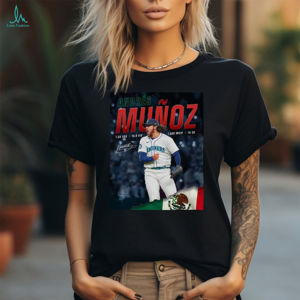 Andrés Muñoz Seattle Mariners 2024 All Star Game Shirt Andrés Muñoz Seattle Mariners 2024 All Star Game Shirt