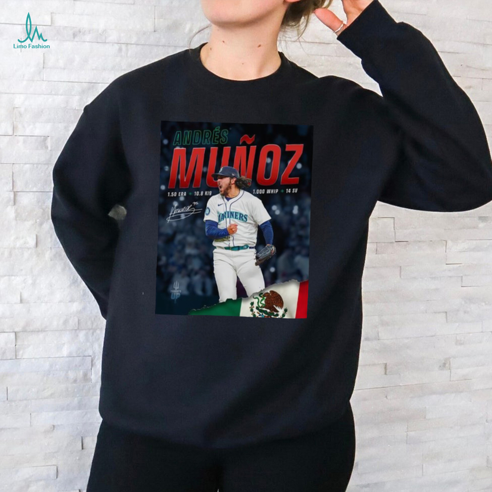 Andrés Muñoz Seattle Mariners 2024 All Star Game Shirt Andrés Muñoz Seattle Mariners 2024 All Star Game Shirt