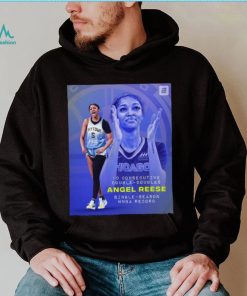 Angel Reese 10 Consecutive Double Doubles Single Season Wnba Record Shirt