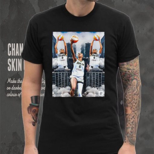 Angel Reese Wnba Double Double Record As Rookie Shirt