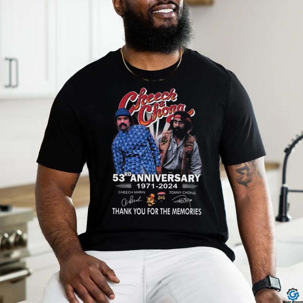 Anniversary 1971–2024 Thank You For The Memories Signature T Shirt Anniversary 1971–2024 Thank You For The Memories Signature T Shirt