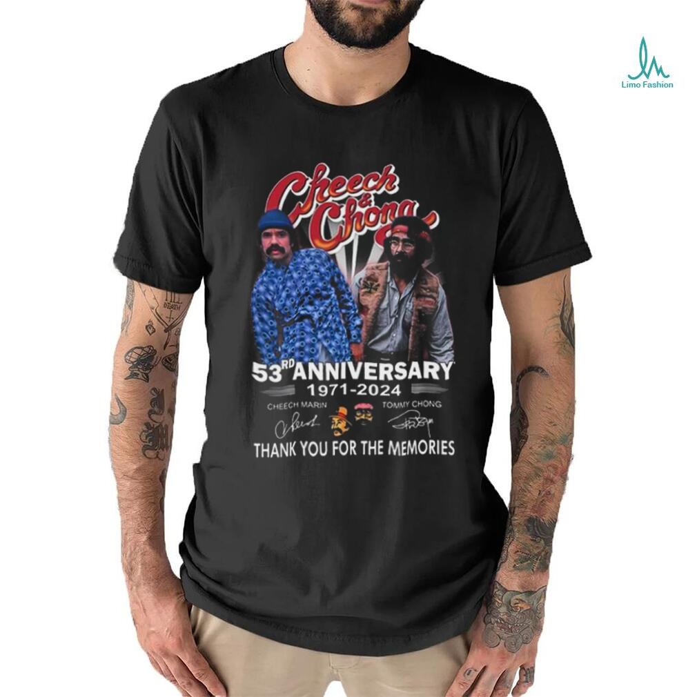 Anniversary 1971–2024 Thank You For The Memories Signature T Shirt Anniversary 1971–2024 Thank You For The Memories Signature T Shirt